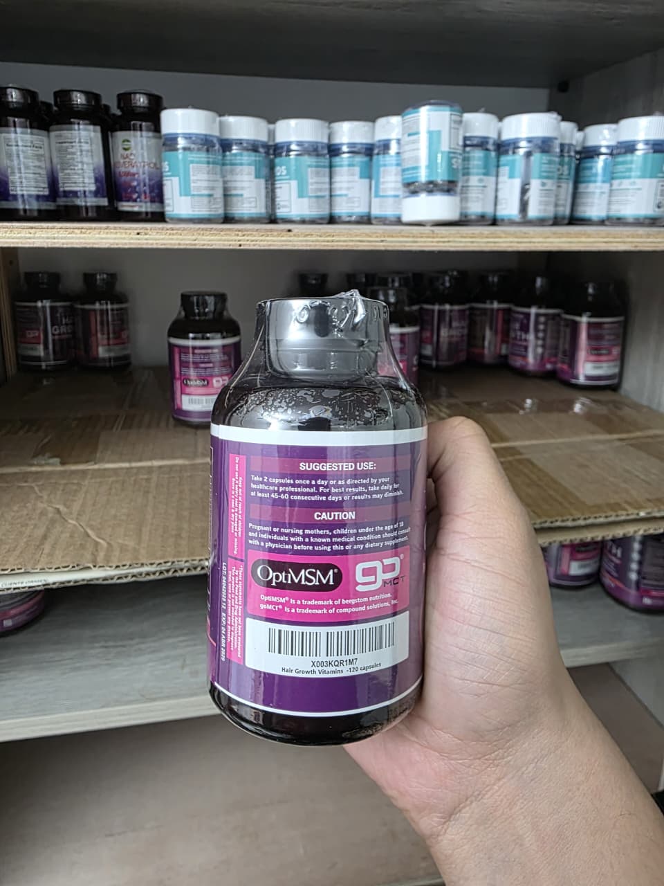 Miniatura 2 de Hair Growth pro  x 120 caps